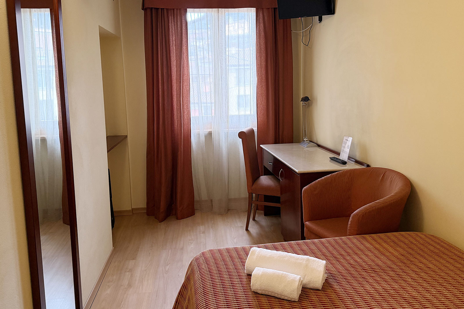 Hotel al Sole - Camera Singola - Bagno privato, aria condizionata e wi-fi