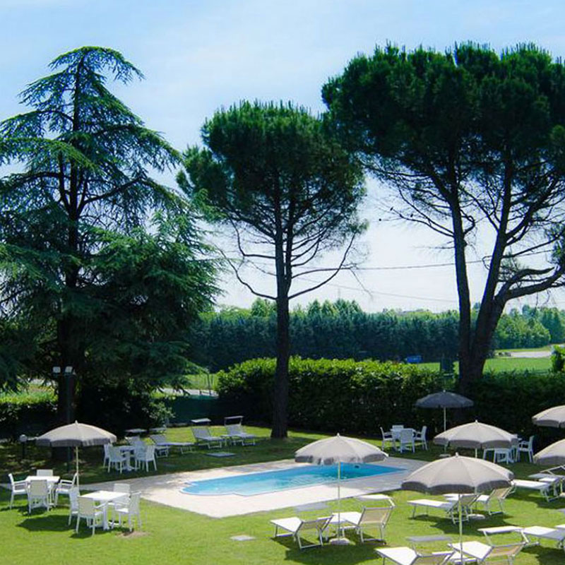 Hotel Venezia Park: giardino e piscina