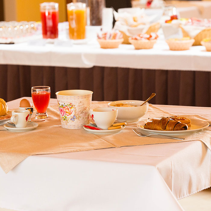 Le Murette: Breakfast