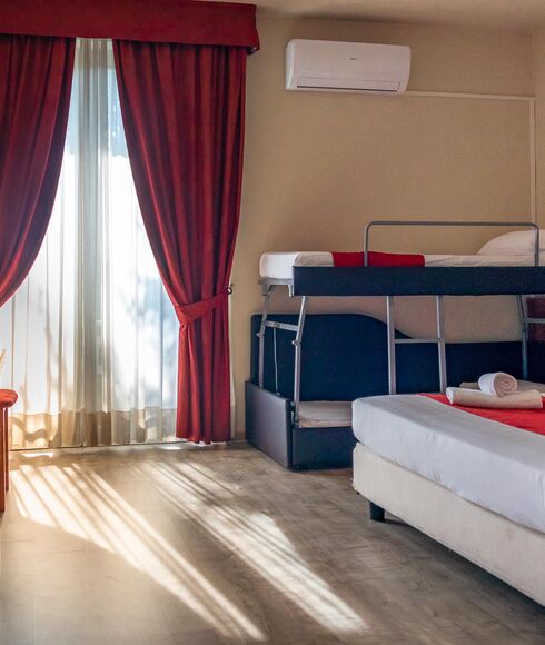 Camera family con balcone - Hotel Venezia Park