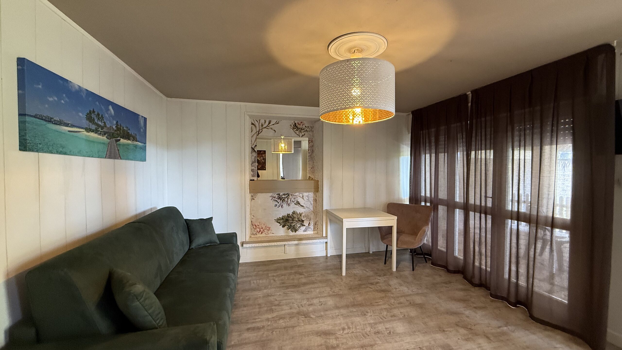 meta title Parkhotel N.D.M. Srl | Apartment mit 2 Schlafzimmern, Terrasse und Gartenblick