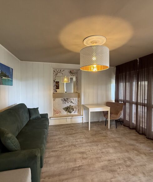 Apartment mit 2 Schlafzimmern, Terrasse und Gartenblick - Hotel Venezia Park